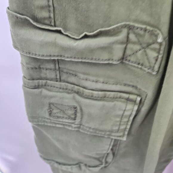Lovegen Green Cargo Ulility Military Style Pants Size 3/27 Juniors - Picture 8 of 15
